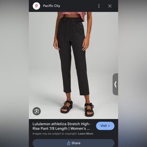 Lululemon black pants